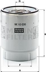 Mann-Filter WK 10 006 z - Горивен филтър vvparts.bg