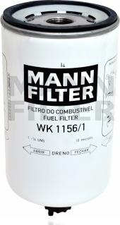 Mann-Filter WK 1156/1 - Горивен филтър vvparts.bg