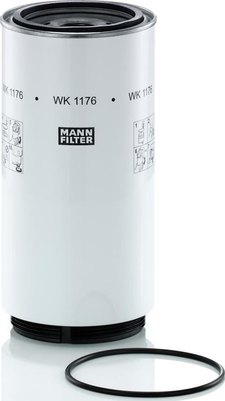 Mann-Filter WK 1176 x - Горивен филтър vvparts.bg