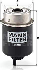 Mann-Filter WK 8167 - Горивен филтър vvparts.bg