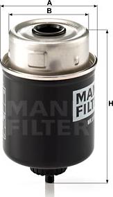 Mann-Filter WK 8100 - Горивен филтър vvparts.bg