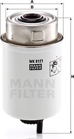 Mann-Filter WK 8121 - Горивен филтър vvparts.bg