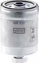 Mann-Filter WK 832 - Горивен филтър vvparts.bg
