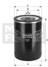 Mann-Filter WK 731/1 - Горивен филтър vvparts.bg