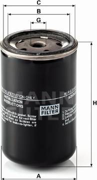 Mann-Filter WK 729 - Горивен филтър vvparts.bg