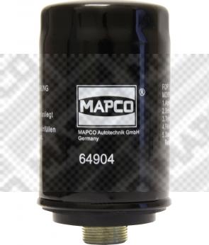 Mapco 64904 - Маслен филтър vvparts.bg