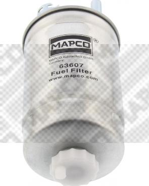 Mapco 63607 - Горивен филтър vvparts.bg