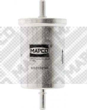 Mapco 62072 - Горивен филтър vvparts.bg