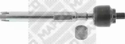 Mapco 19198 - Аксиален шарнирен накрайник, напречна кормилна щанга vvparts.bg