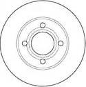 Mapco 15707 - Спирачен диск vvparts.bg