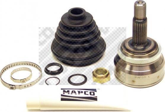 Mapco 16989 - Каре комплект, полуоска vvparts.bg