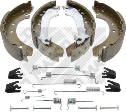 Mapco 8834/1 - Комплект спирачна челюст vvparts.bg