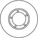 Mapco 25512 - Спирачен диск vvparts.bg