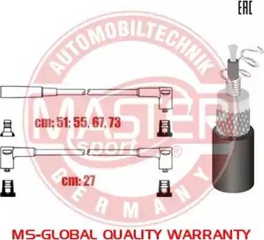 MASTER-SPORT GERMANY 2108-36-SET/5/-MS - Комплект запалителеи кабели vvparts.bg