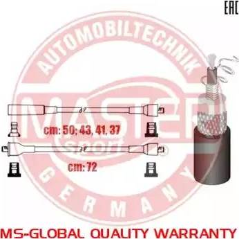 MASTER-SPORT GERMANY 2121-36-SET/5/-MS - Комплект запалителеи кабели vvparts.bg