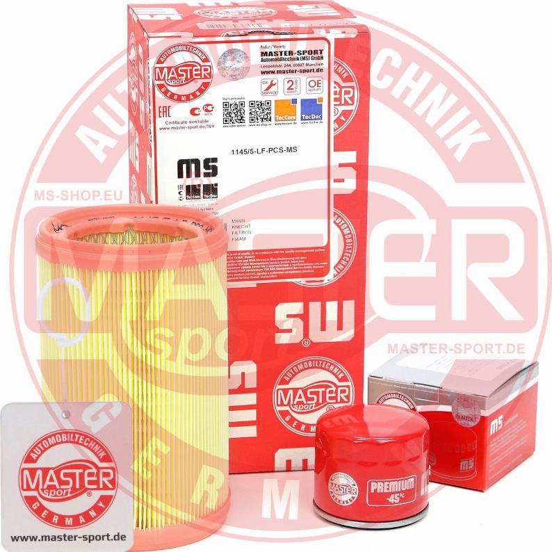 MASTER-SPORT GERMANY 450001092P - Филтър к-кт vvparts.bg