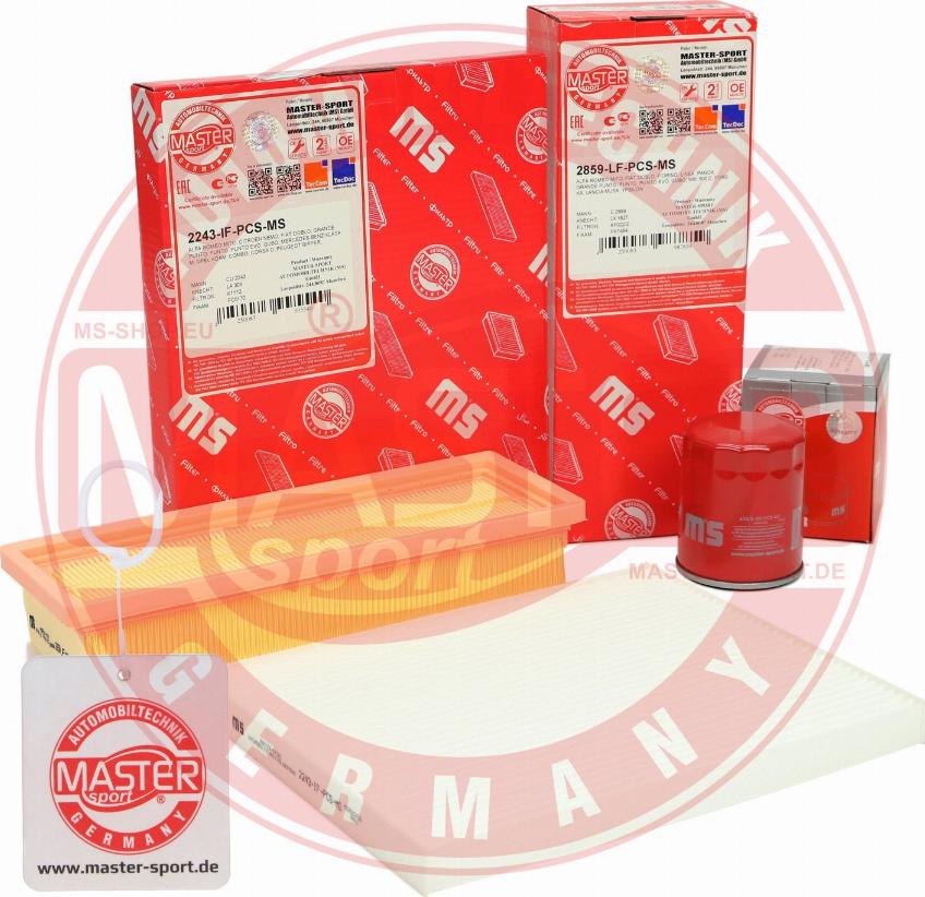 MASTER-SPORT GERMANY 450001152P - Филтър к-кт vvparts.bg