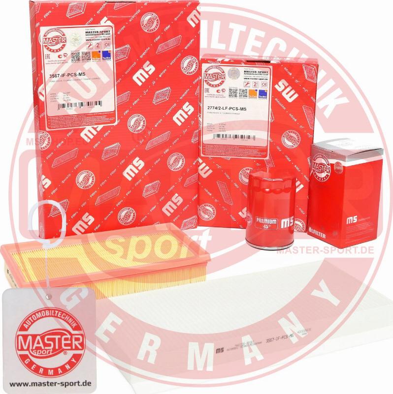 MASTER-SPORT GERMANY 450001842P - Филтър к-кт vvparts.bg