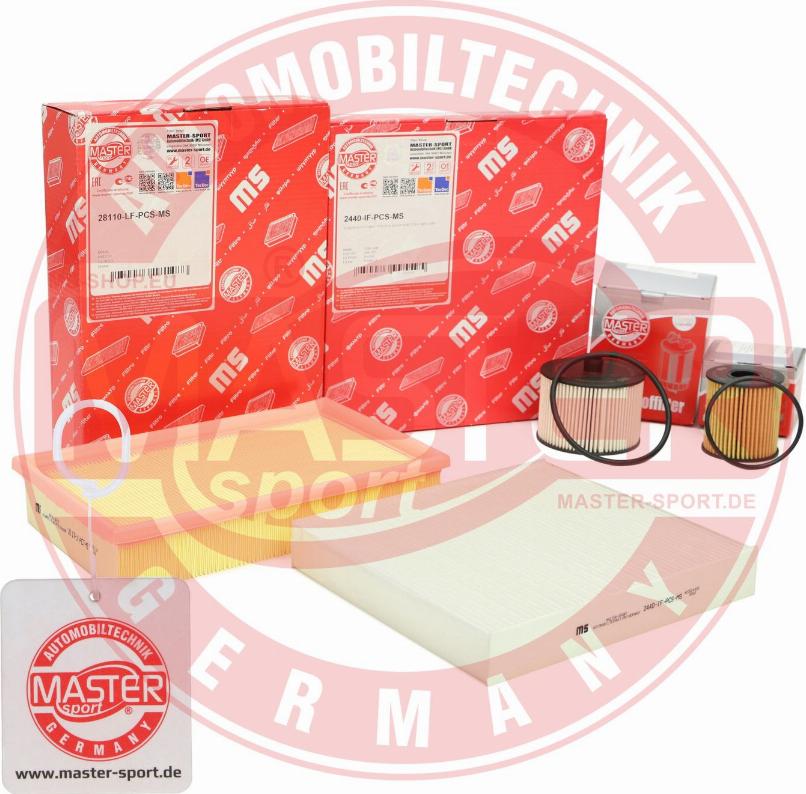 MASTER-SPORT GERMANY 450002342P - Филтър к-кт vvparts.bg