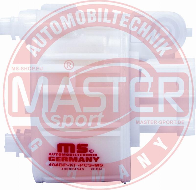 MASTER-SPORT GERMANY 404BP-KF-PCS-MS - Горивен филтър vvparts.bg