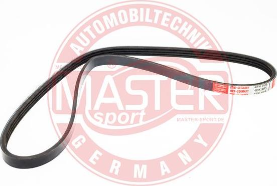 MASTER-SPORT GERMANY 4PK995-PCS-MS - Пистов ремък vvparts.bg