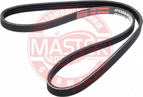 MASTER-SPORT GERMANY 4PK958-PCS-MS - Пистов ремък vvparts.bg