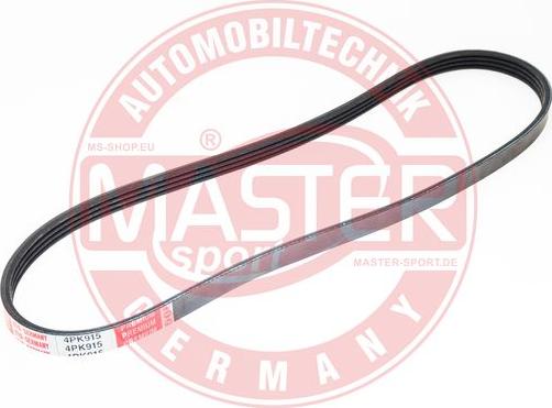 MASTER-SPORT GERMANY 4PK915-PCS-MS - Пистов ремък vvparts.bg