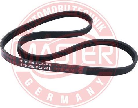 MASTER-SPORT GERMANY 4PK925-PCS-MS - Пистов ремък vvparts.bg