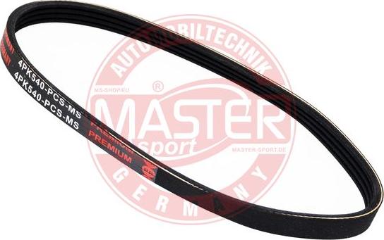 MASTER-SPORT GERMANY 4PK540-PCS-MS - Пистов ремък vvparts.bg