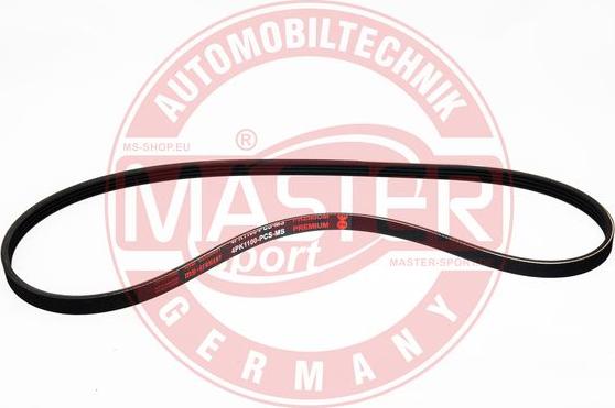 MASTER-SPORT GERMANY 4PK1100-PCS-MS - Пистов ремък vvparts.bg