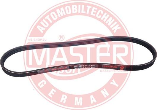 MASTER-SPORT GERMANY 4PK800-PCS-MS - Пистов ремък vvparts.bg