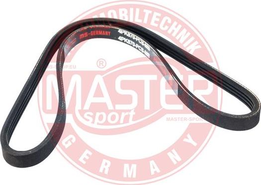 MASTER-SPORT GERMANY 4PK870-PCS-MS - Пистов ремък vvparts.bg