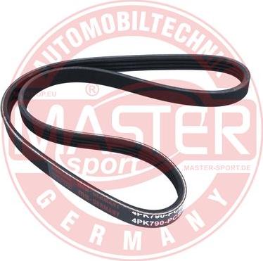 MASTER-SPORT GERMANY 4PK790-PCS-MS - Пистов ремък vvparts.bg