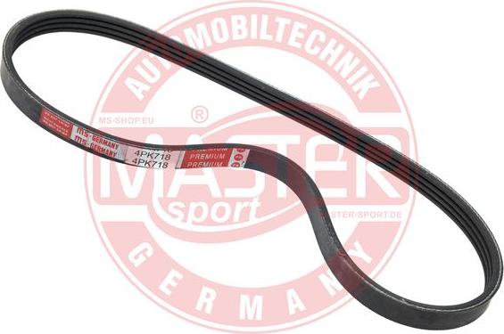 MASTER-SPORT GERMANY 4PK718-PCS-MS - Пистов ремък vvparts.bg