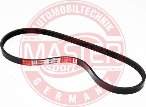 MASTER-SPORT GERMANY 4PK785-PCS-MS - Пистов ремък vvparts.bg