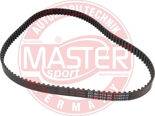 MASTER-SPORT GERMANY 527-SD-PCS-MS - Ангренажен ремък vvparts.bg