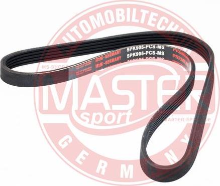 MASTER-SPORT GERMANY 5PK905-PCS-MS - Пистов ремък vvparts.bg