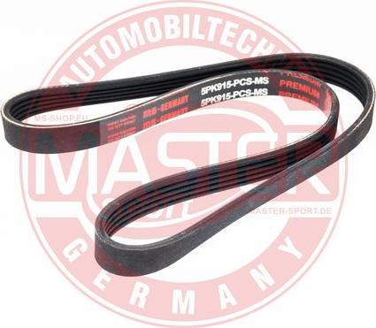 MASTER-SPORT GERMANY 5PK915-PCS-MS - Пистов ремък vvparts.bg