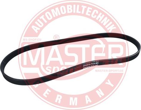 MASTER-SPORT GERMANY 5PK970-PCS-MS - Пистов ремък vvparts.bg