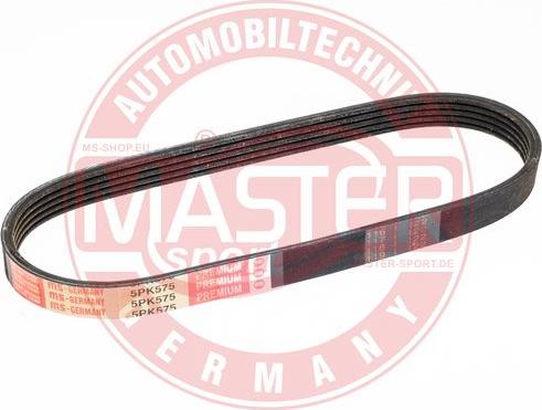 MASTER-SPORT GERMANY 5PK575-PCS-MS - Пистов ремък vvparts.bg