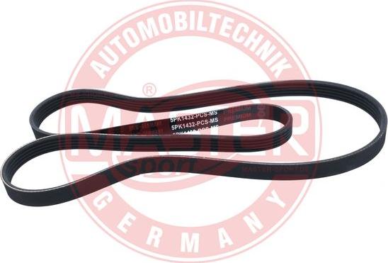 MASTER-SPORT GERMANY 5PK1432-PCS-MS - Пистов ремък vvparts.bg