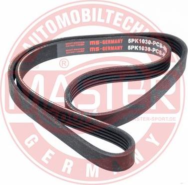 MASTER-SPORT GERMANY 5PK1030-PCS-MS - Пистов ремък vvparts.bg