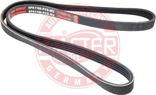 MASTER-SPORT GERMANY 5PK1195-PCS-MS - Пистов ремък vvparts.bg