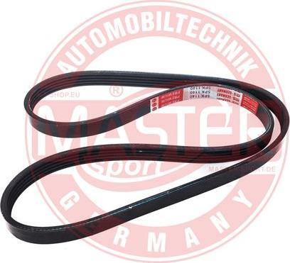 MASTER-SPORT GERMANY 5PK1140-PCS-MS - Пистов ремък vvparts.bg