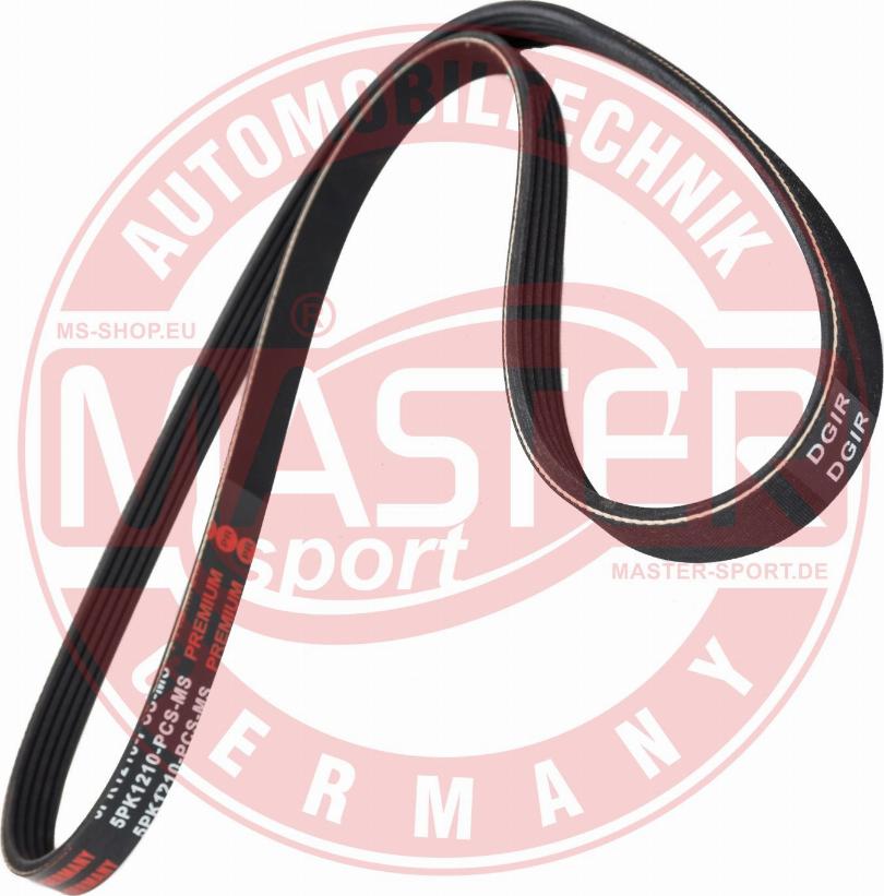 MASTER-SPORT GERMANY 5PK1210-PCS-MS - Пистов ремък vvparts.bg