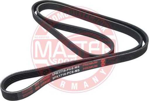 MASTER-SPORT GERMANY 5PK1710-PCS-MS - Пистов ремък vvparts.bg