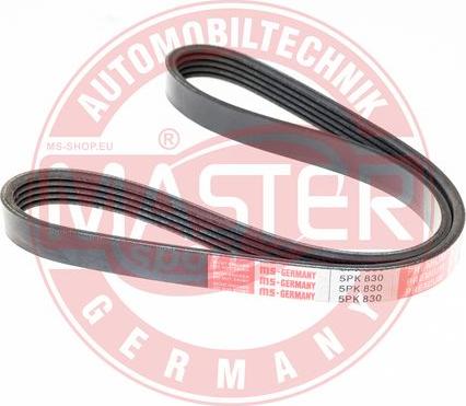 MASTER-SPORT GERMANY 5PK830-PCS-MS - Пистов ремък vvparts.bg