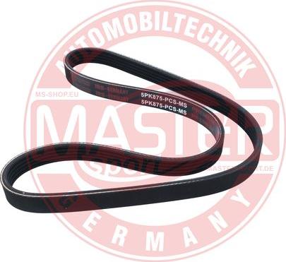 MASTER-SPORT GERMANY 5PK875-PCS-MS - Пистов ремък vvparts.bg