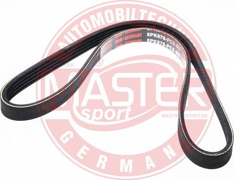 MASTER-SPORT GERMANY 5PK870-PCS-MS - Пистов ремък vvparts.bg