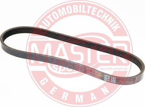 MASTER-SPORT GERMANY 5PK725-PCS-MS - Пистов ремък vvparts.bg